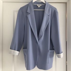 Blazer by Suzy shier fits extra large great blue colour 10.00